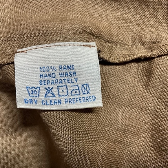 UNBRANDED 100% Ramie Layered Maxi Dress Lagenlook Sleeveless NWOT US Sz L - Picture 8 of 9